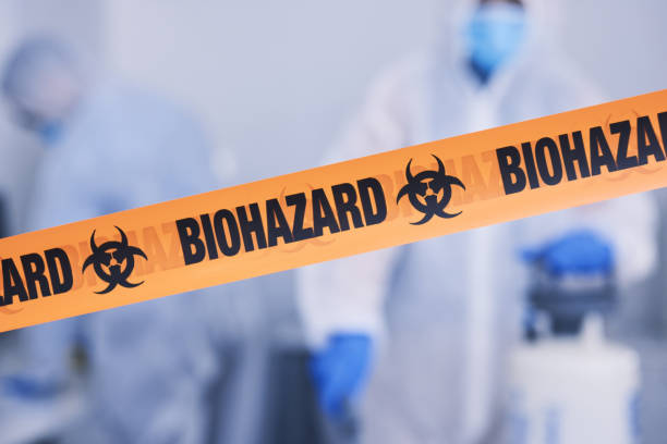 Professional Blood Cleanup technician working in Santa Monica, CA